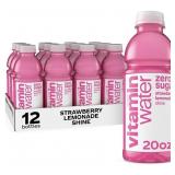New vitaminwater Shine Strawberry Lemonade Zero