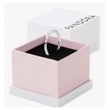 PANDORA Simple Sparkling Band Ring - 14k Gold