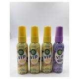 New lot Of 4 variety Air Wick VIP pre poop toilet