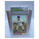 Vintage Graded 1961 Topps Set Break Billy Oï¿½Dell