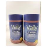 New (lot of 2)  Vaily Liquid Turmeric Formula