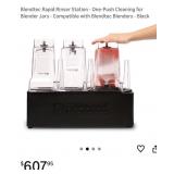 Blendtec Rapid Rinser Station - One-Push Cleaning