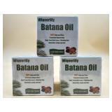 New (lot of 3) Batana Oil for Hair Growth, 100%
