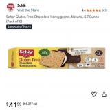 New Schar Gluten Free Chocolate Honeygrams,