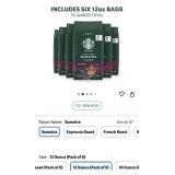 New Starbucks Whole Coffee Beans, Dark Roast Hot