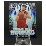 Reed Sheppard Rookie 2024-25 Optic #12 White Hot