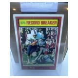 Vintage OJ Simpson 1976 Topps Record Breaker #6