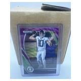 Justin Herbert Purple Green Prizm Rookie 2021 DP