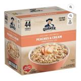 New Quaker Instant Oatmeal, Peaches & Cream,