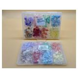 New 2-sets Acrylic Assorted Beads 8 Color Set