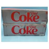 New Diet Coke Soda Soft Drink Fridge Pack Cans,