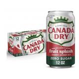 New Canada Dry Zero Sugar Cherry Gingerale Fruit
