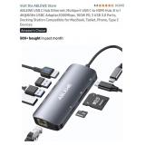 ABLEWE USB C Hub Ethernet, Multiport USB C to