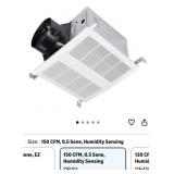 Kaze SEP150H 150 CFM 0.5 Sone Ultra Quiet Energy