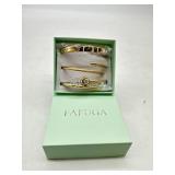 New Elegant 18k Gold Plated Fafuga Bracelet Set