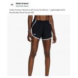 New medium Under Armour Womens UA Fly-by 3in