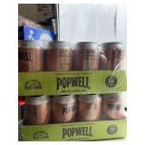 New (2 cases) Popwell Orange Cream Caffeinated