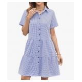 New Size M CCTOO Women's Summer Dresses Casual V