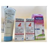 New pain relievers and baby lotion all very well