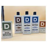 New Duke Cannon shower wash lot