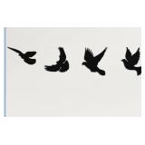 New ALZERAS Birds Metal Wall Art, Artwork, Metal