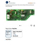 Sealed GE Appliances Dishwasher Main Control