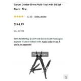 New Gerber Center-Drive Multi-Tool with Bit Set -