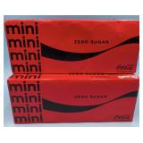 New Coca-Cola Coke Zero Sugar Mini Soda, 20 Pack