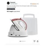 Panasonic Cordless Steam Iron, Compact, Light,