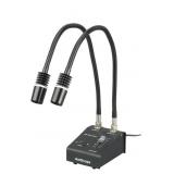 AmScope LED-6W Powerful 6 Watt LED Dual Gooseneck