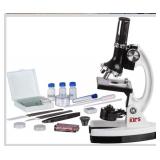 AmScope 120X-1200X 52-pcs Beginner Microscope