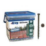 Kreg SDK-C2W-700 Protec Kote Deck Screws 2-Inch,