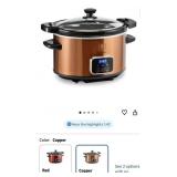 Toastmaster 4-Quart Digital Slow Cooker with
