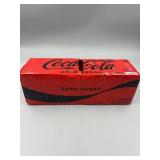 New Coca-Cola Zero Sugar 12oz cans 12 Pack - BB