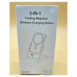 New 3-in-1 folding magnetic wireless charging