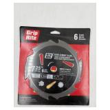 New Grip Rite 7.25 in fiber cement blade.