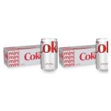 New Diet Coke Soda Soft Drink Fridge Pack Mini