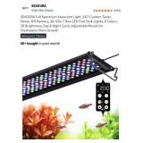 SEAOURA Full Spectrum Aquarium Light, 24/7 Custom