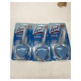Lot of 3 Lysol Toilet Bowl Cleaner, Automatic