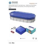 New POOLHACKER 16x32 FT Oval Pool Cover ï¿½ 420D