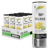 New CELSIUS Sparkling Lemon Lime, Sugar
