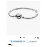 PANDORA Women's Bracelet Sterling Silver.
