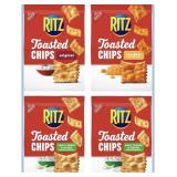 RITZ Toasted Chips Variety Pack, Cheddar, Sour