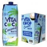New Vita Coco Coconut Water, 33.8 fl oz (Pack of