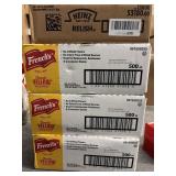 Large Bulk lot of Mustard and Relish! French