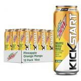 New Mountain Dew Kickstart, Pineapple Orange