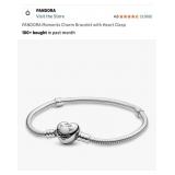 PANDORA Moments Charm Bracelet with Heart Clasp