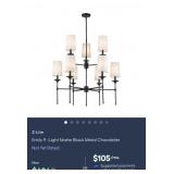 Z-Lite 3033-9MB Emily Chandelier, 9-Light 540