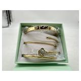 New Elegant 18k Gold Plated Fafuga Bracelet Set