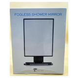 New fog less shower mirror